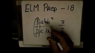 ELM Test Prep Pt 18 Factoring