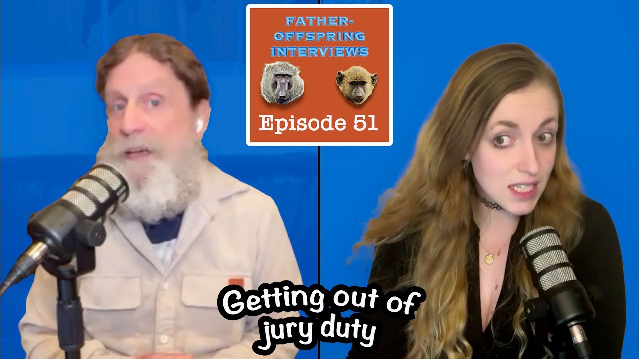 Jury Duty, Seizure Dogs, Types of Memory | Robert Sapolsky Father-Offspring Interviews #51