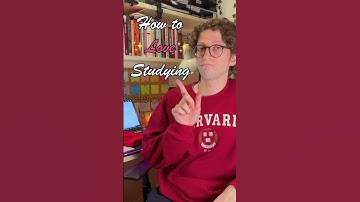 How to love studying