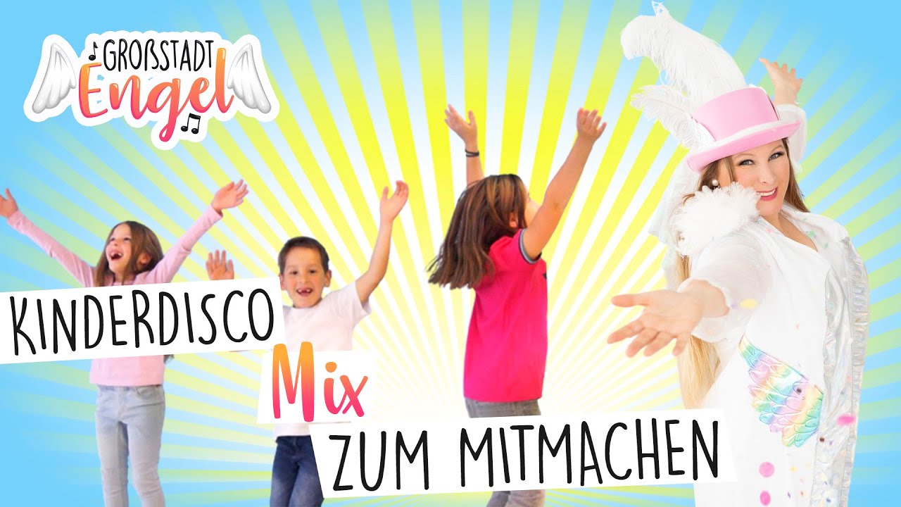Kinderdisco Mix | Minidisco | Kindertanz Lieder zum Mitmachen | Tanz und Kindermusik
