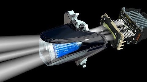 How Car Headlights works : Mercedes Benz Multibeam Led Headlamps Technology