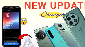 New Software Update OxygenOS 16 Download 📲 OnePlus Nord CE, OnePlus 11, OnePlus 10R 