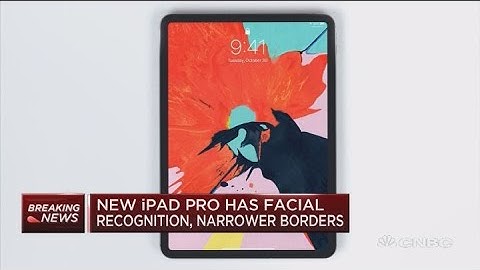 New Apple iPad Pro eliminates home button