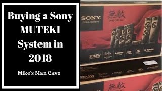 Buying a New Sony MUTEKI System in 2018