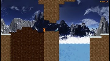 Cheeseman 1.0 The Icy Path reverse 2 times slow motion