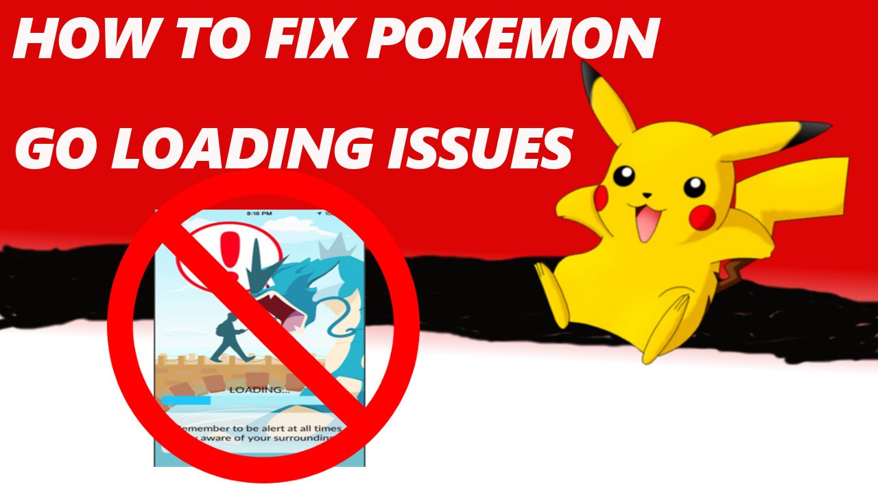 HOW TO FIX POKEMON GO LOADING SCREEN ISSUES - YouTube