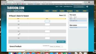 Online Speech Ballot
