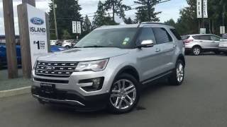 2016 Ford Explorer Limited W/Twin panel moonroof +Foot-Activated Liftgate Review | Island Ford