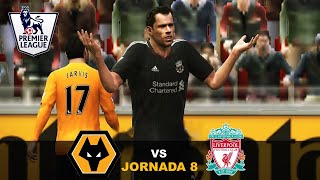 PES 2011 - Premier League: Wolverhampton Wanderers vs. Liverpool FC (Partido 8)
