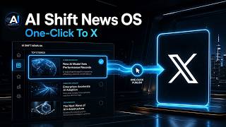 Ai Shift News OS: One-Click X Publishing From My Media Pipeline