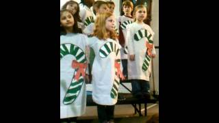 Ella-Christmas program 2010-first grade