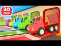 Tow trucks for kids. Car cartoons for kids. Full episodes of Helper Cars cartoon for kids.