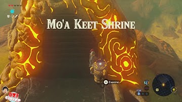 ZELDA: BREATH OF THE WILD | Mo`a Keet Shrine The Fastest Complete Guide Tutorial Walkthrough