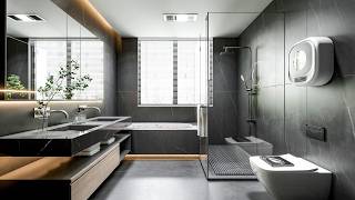 Elegant Bathroom Design | 4K Tour | 3D Model Full Scene Download