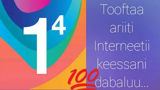 Akkamitti Aritii internet keenyaa dabaluu dandeenya ( Dani Adugna) 14 April 2020 screenshot 3