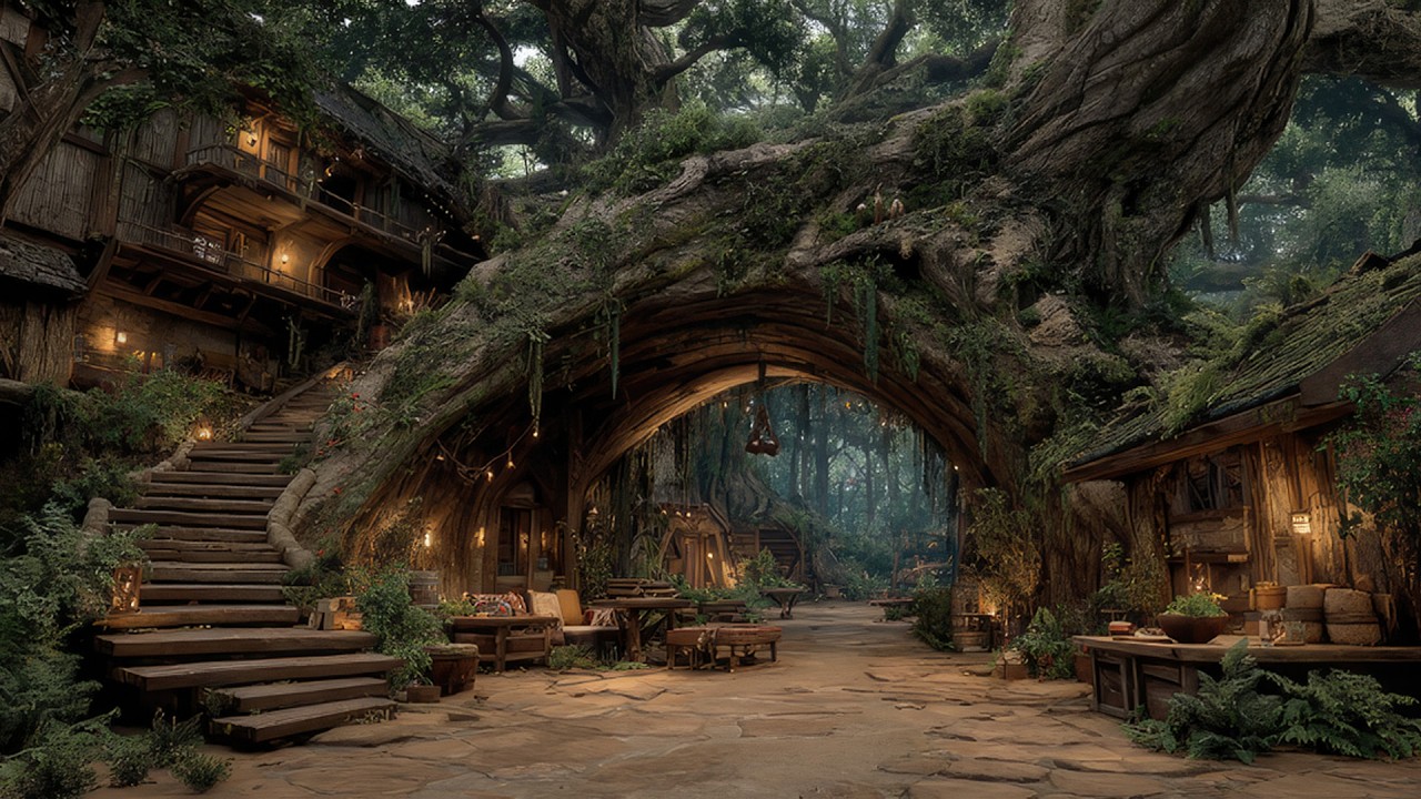 ✨ Gentle Celtic Fantasy Music | Magical Woodland Haven for Relaxation