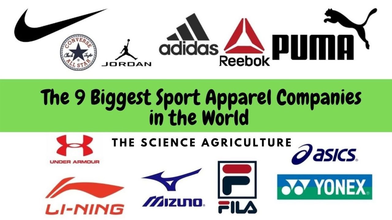 9 World's Biggest Sport Apparel Companies YouTube