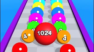 2048 Colors Ball Run 💸🎱❤️ All Levels Gameplay Walkthrough Android, iOS (Episode 33) screenshot 1