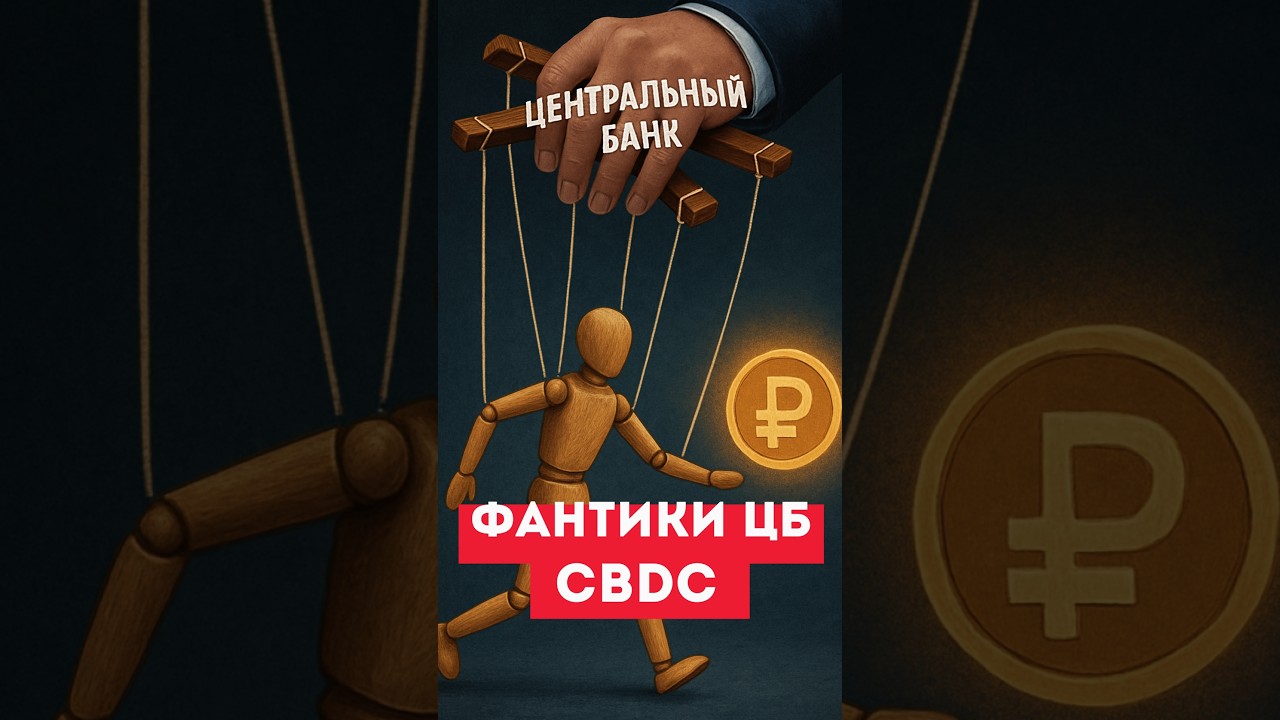 Как вас будут приучать к ЦИФРОВОМУ РУБЛЮ! 