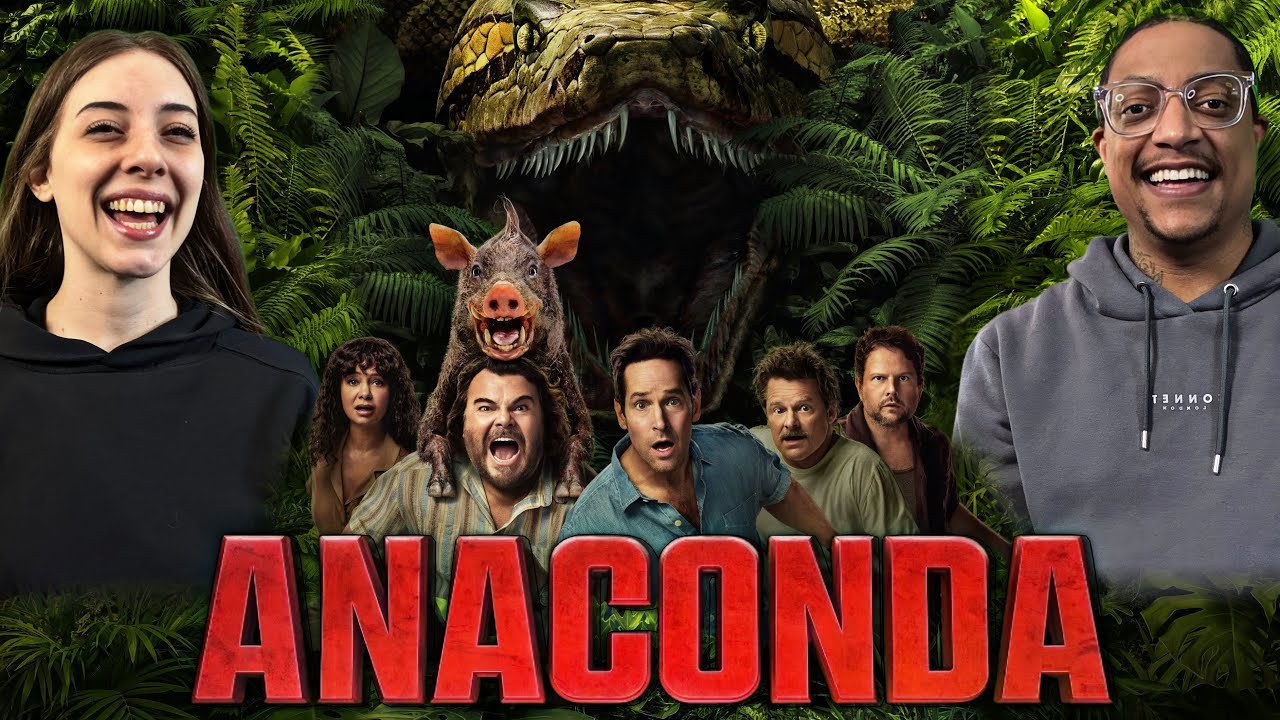 ANACONDA(2025) | MOVIE REACTION | OUR FIRST TIME WATCHING | JACK BLACK & PAUL RUDD ARE CRAZY😂😱🤯🐍