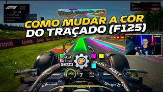 Como Mudar a Cor de Linha de Traçado no  F125 screenshot 3