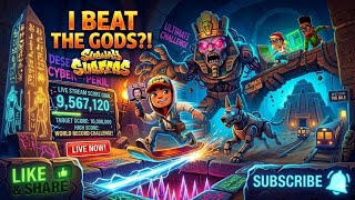 🔴 SUBWAY SURFERS LIVE 🔥 HIGH SCORE CHALLENGE | ROAD TO 4K SUBS 🚀 SUBSCRIBE