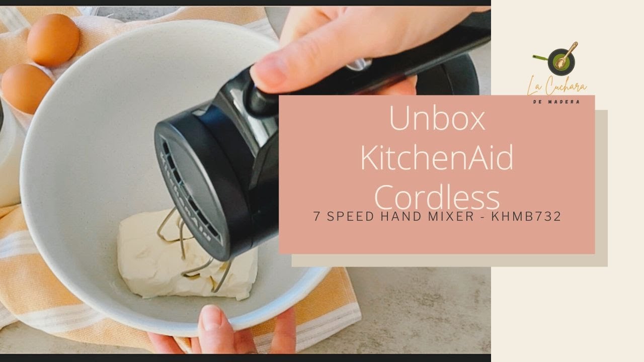 KitchenAid, Cordless 7-Speed Hand Mixer