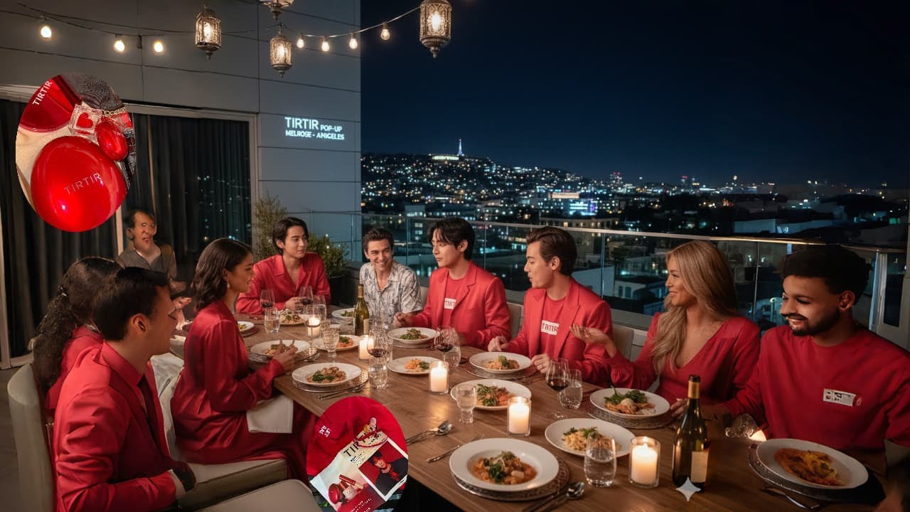 BTS's V Takes Over Melrose Avenue! Inside TIRTIR's Dramatic Pop-Up Store in Los Angeles.