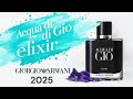 تقرير مفصل لعطر اكوا دي جيو الالكسير 2025 Acqua Di Giò Elixir 