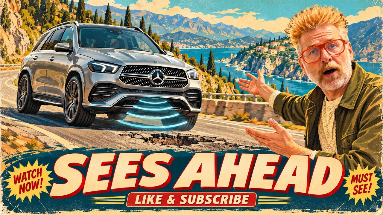 The 2027 Mercedes-Benz GLE can prepare for potholes before you reach them. Yes, really. Its available cloud-connected AIRMATIC suspension uses road information shared by other Mercedes vehicles to help smooth out bumps before you feel them.

But that's just the beginning. In this Test Miles review, Nik Miles gets behind the wheel of the updated Mercedes-Benz GLE 450 4MATIC and explores the GLE Coupe and powerful GLE 580 V8.

Mercedes has upgraded the GLE with more than 3,000 new or revised components, a dashboard-spanning MBUX Superscreen, AI-powered technology, improved family-friendly seating and smarter driver assistance features.

We take a closer look at:

- The cloud-connected suspension that anticipates road bumps
- The GLE 450's 375-horsepower turbocharged inline-six
- The GLE 580's 530-horsepower V8
- The new three-screen MBUX Superscreen and AI assistant
- The GLE Coupe's sportier driving character
- Available E-ACTIVE BODY CONTROL that can help free the SUV from sand or mud
- Family and dog-friendly seating, cargo space and loading features
- Mercedes' decision to bring back physical steering wheel controls
- MB.DRIVE safety and parking technology

Is the 2027 Mercedes-Benz GLE one of the smartest luxury SUVs you can buy, or is all this technology becoming too much?

Watch the review and tell us what you think in the comments.

Subscribe to Test Miles for independent automotive reviews, first drives, car technology, buying advice and a little British humour.

Visit: https://testmiles.com

Official Mercedes-Benz GLE information:
https://www.mbusa.com/en/future-vehicles/new-2027-mercedes-benz-gle

Some technologies and features are optional and vary by model and equipment.

#MercedesBenzGLE #2027MercedesGLE #TestMiles