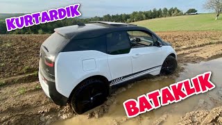 Bmw İ3 Çamura Batti Zor Kurtardik 