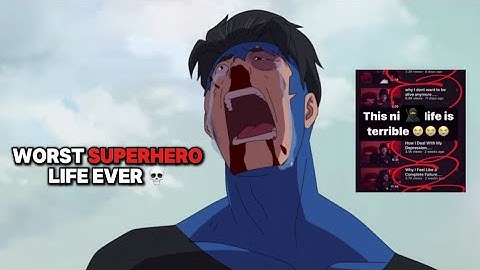 invincible has the worst fictional universe ever.