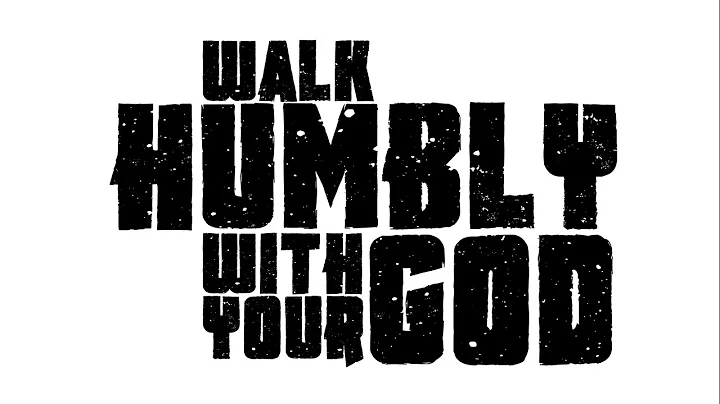 Sermon: 'Walk Humbly with your God' | Damian Carr