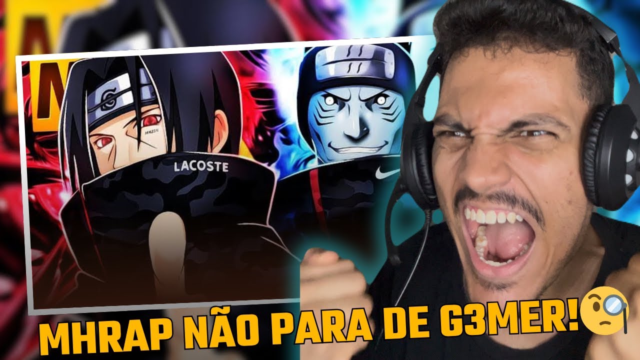 (MH TA GEMENO?) DÃOSUJO REAGE: Kisame e Itachi 🦈👁️ (Naruto) Ft. Lil Chainz | Prod. Sid | MHRAP