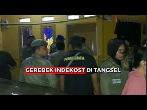 Gerebek Indekost di Tangsel, Petugas Amankan Pasangan Muda Mudi Mesum