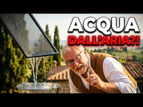 Video Acqua Potabile Dall'Aria Per Dodici Euro — Perché l'Industria Ha Seppellito Questo Metodo!