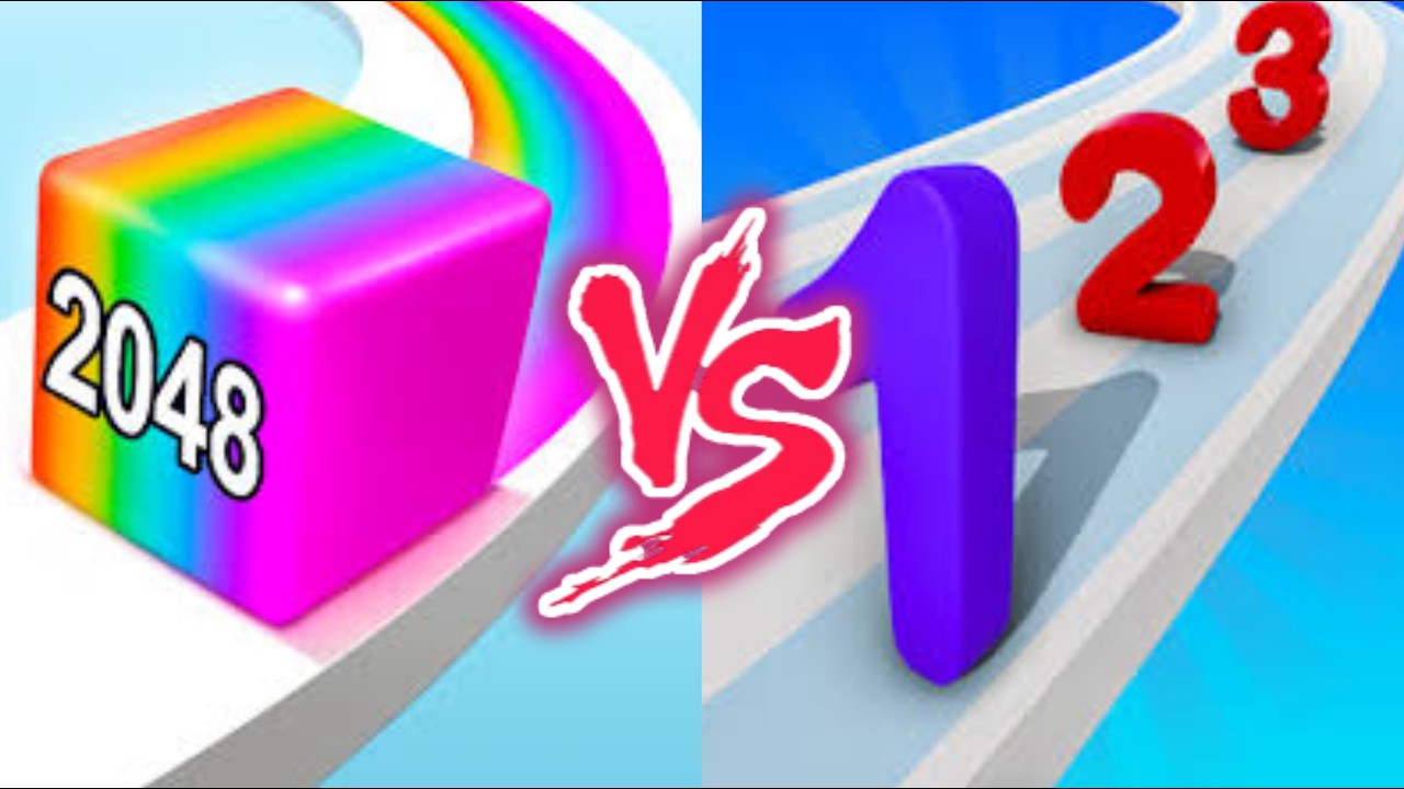 Jelly Run VS Number Run- All Levels SpeedRun Gameplay Android iOS Ep1