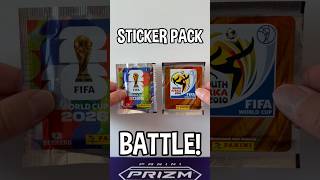 Panini World Cup Sticker Pack Battle  2026 Vs 2010 