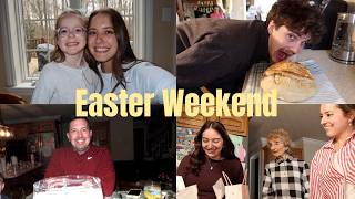Easter Weekend Vlog | Dad's birthday, yummy food, & spending time with family!