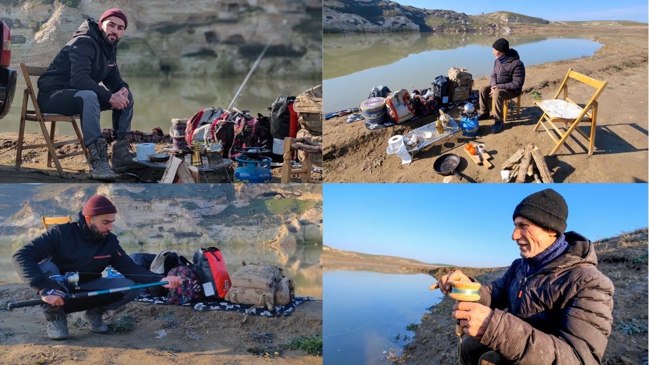صيد الأسماك في تركيا | رحلة صيد على نهر دجلة