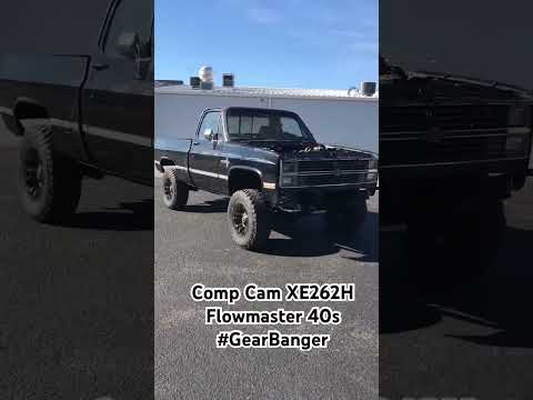 Chevy K10 comp cam XE262H with Flowmaster 40s