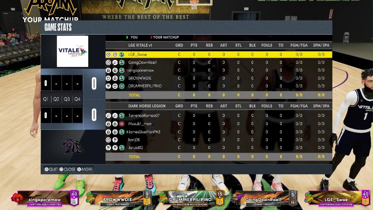 NBA 2K22 Proam Infinity Cup (02-24-2022) - YouTube