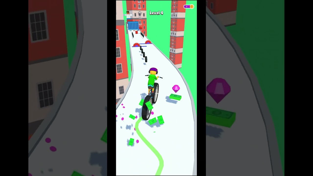 Big Bicycle Game ~ Short 4 - Gaming  - Baby shark 