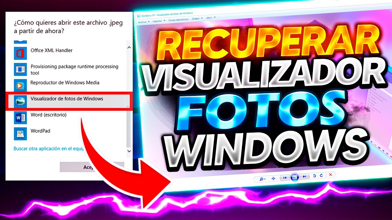 Windows 10 Recuperar El Visualizador De Fotos Clsico Activar El
