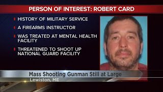Mass shooting suspect still at large in Maine