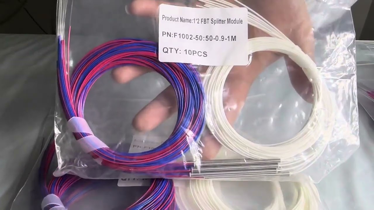 Fiber Optic PBT Coupler with different power ratios || D-TECH