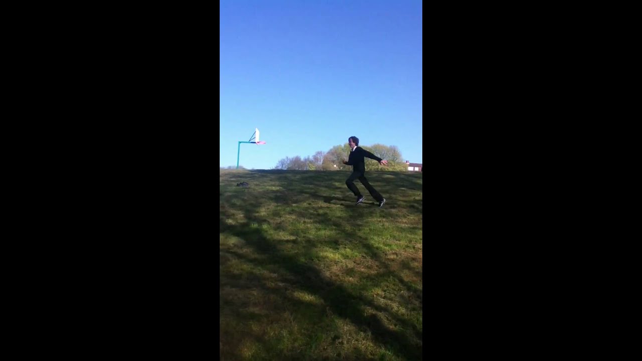 Me Jumping Into A Bush