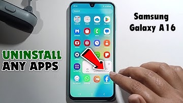 How To Uninstall ANY Apps On Samsung Galaxy A16