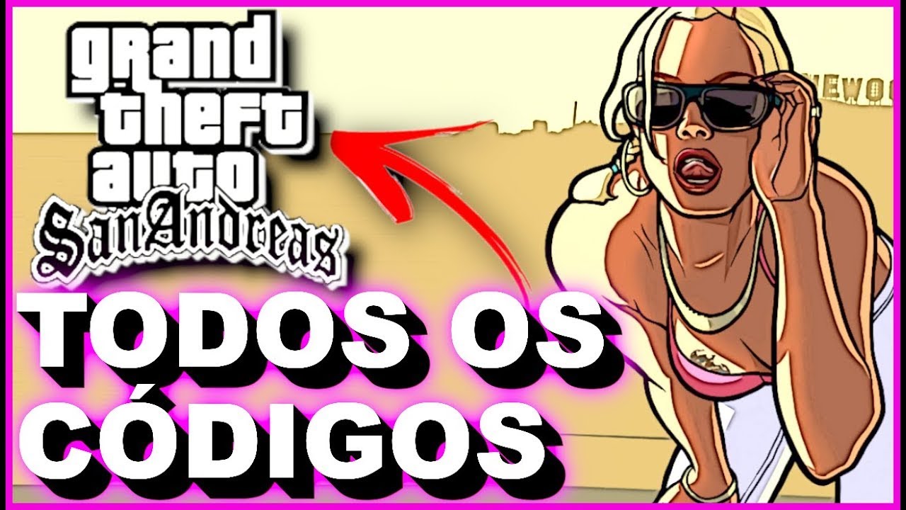 Codigo do gta san andreas do pc😎😎👌📖😉😉