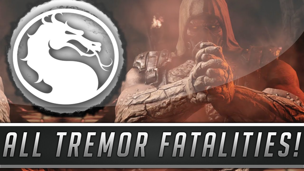 Mortal Kombat X: All Tremor Fatalities - Fatality #1 & #2 Gameplay! (Mortal Kombat 10)